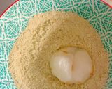 2種のきな粉餅とおうす(お抹茶)作り方10写真