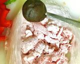 青椒肉絲作り方2写真
