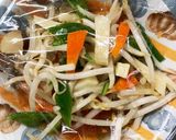 全てレンジ豆腐バーグ入チリソースドーム蒸作り方21写真