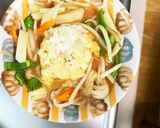 全てレンジ豆腐バーグ入チリソースドーム蒸作り方24写真