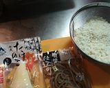 ぜんまいと竹の子のおこわ作り方5写真