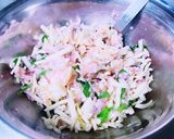 鶏肉と大葉とチーズの焼きワンタン作り方3写真