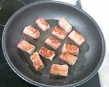 油無しでヘルシー☆残った餅でベーコン餅♫作り方5写真