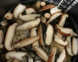 しいたけと塩昆布の炊き込みご飯☆作り方5写真