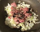豚ひき肉と大豆のチリコンカンのチーズ焼き作り方2写真