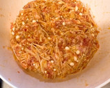 簡単！えのきでかさ増しハンバーグ作り方2写真