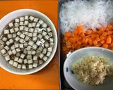 鶏むね肉と糸こん・根野菜の炊き込みご飯♪作り方1写真