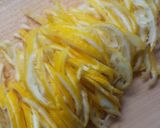 小さな柚子のジャコ入り味噌作り方1写真