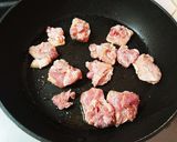 簡単おかず！鶏もも肉と白ねぎの甘酢餡掛け作り方4写真