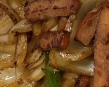 焼き豚と玉ねぎのピリ辛炒め作り方6写真