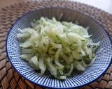 箸休めに。コールラビのサラダ☆漬物作り方6写真