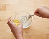 水菜とミックスビーンズのサラダ作り方3写真