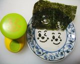 のりパンチde簡単トトロ（キャラ弁）作り方1写真