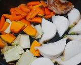 チキンと冬野菜の蒸し焼き作り方3写真