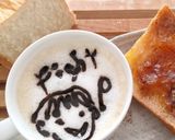 ふわもこ簡単ラテアートでおうちカフェ♡♡作り方2写真
