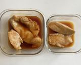 レンジで簡単! 胸肉チャーシュー作り方4写真