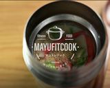オートミールの中華風スープジャー弁当作り方1写真