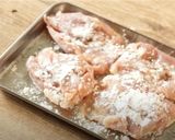 チキンとキノコのフリカッセ（クリーム煮）作り方3写真