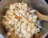 パパの圧力鍋カレー　ゴールデンカレー甘口作り方3写真