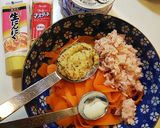 【簡単】＊ひらひら人参のツナサラダ＊　作り方6写真