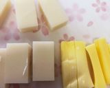 お正月に余ったお餅で♡ベーコンチーズ餅作り方1写真