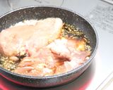 フライパンで♪うま鶏チャーシュー作り方3写真