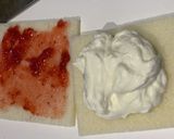 クリームチーズ　クリームのフルーツサンド作り方10写真