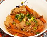 蓮と、人参、白滝の炒り煮作り方6写真