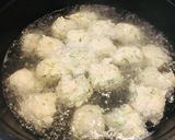 白菜と鶏団子のシチュー作り方1写真