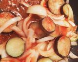 茄子と玉ねぎのケチャップチーズ炒め作り方3写真