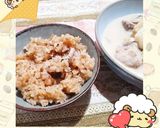 マクロビ☆くるみとしめじの炊き込みご飯作り方4写真