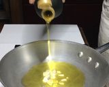 フライドエッグとハンバーグの無限パスタ♡作り方1写真