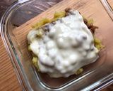 納豆と芋きんとんのチーズ焼き作り方3写真