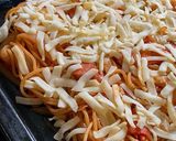 *スパピザ(スパゲッテイのピザ風)*作り方5写真