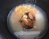 超楽ちん★サバ味噌缶となめ茸の炊込みご飯作り方2写真