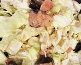 鯖缶キャベツ作り方2写真