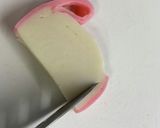 バレンタインにハート耳　うさぎかまぼこ作り方5写真