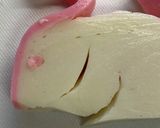バレンタインにハート耳　うさぎかまぼこ作り方10写真