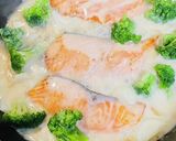 簡単・サーモンクリーム煮作り方3写真