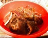 簡単・マグロのお刺身の残りのチーズ焼き作り方1写真
