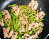 スタミナ抜群！豚肉とニンニクの芽炒め作り方4写真
