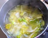 白菜とワンタンの皮のスープ & 雑炊作り方4写真