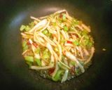かぶの葉と皮のピリ辛中華炒め作り方5写真