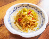 かぶの葉と皮のピリ辛中華炒め作り方7写真