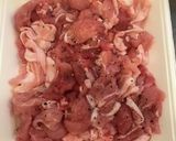 簡単 白菜と豚肉の味噌マヨ炒め作り方1写真