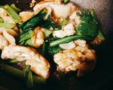 豚肉と小松菜のこってり炒め♪作り方5写真