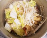 白菜と油揚げの煮物作り方3写真