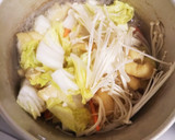 白菜と油揚げの煮物作り方3写真