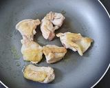 鶏もも肉とキャベツのオイスターソース炒め作り方2写真