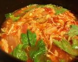 トマトとセロリの卵スープ作り方4写真